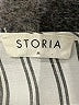 Storia 100% Rayon Stripes Silver Jumpsuit Size M - photo 4