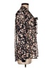 Assorted Brands 100% Polyamide Floral Black Long Sleeve Blouse Size M - photo 4