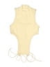 Zara Yellow Ivory Bodysuit Size S - photo 1