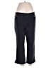 LOGO by Lori Goldstein Gray Black Jeans Size L (petite) - photo 1