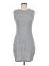 Unbranded 100% Polyester Gray Casual Dress Size M - photo 1