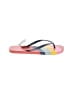 Disney Color Block Pink Red Flip Flops Size 6 (youth) - photo 1