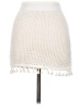 Zaful 100% Polyester White Casual Skirt One size - photo 2