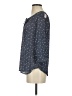 Como Blu Blue 3/4 Sleeve Blouse Size S - photo 5
