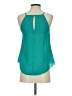 Gianni Bini 100% Polyester Teal Sleeveless Blouse Size XS - photo 2