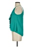 Gianni Bini 100% Polyester Teal Sleeveless Blouse Size XS - photo 5