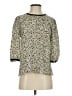 THML 100% Polyester Ivory 3/4 Sleeve Blouse Size XS - photo 1