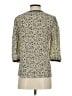 THML 100% Polyester Ivory 3/4 Sleeve Blouse Size XS - photo 2