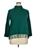 Rafaella Green Turtleneck Sweater Size XL - photo 1