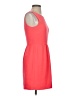 J.Crew 100% Polyester Solid Orange Casual Dress Size 0 - photo 4
