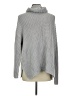 Haven Well Within Solid Gray Turtleneck Sweater Size L - photo 2