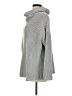 Haven Well Within Solid Gray Turtleneck Sweater Size L - photo 5