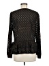 Halogen 100% Polyester Black Long Sleeve Blouse Size M - photo 2