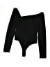 ASTR The Label Solid Black Bodysuit Size M - photo 1