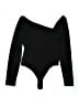 ASTR The Label Solid Black Bodysuit Size M - photo 2