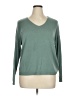 Angela Mara Green Pullover Sweater Size 16 (estimated) - photo 1