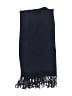 Target 100% Viscose Black Blue Scarf One size - photo 2