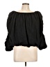 Assorted Brands Black 3/4 Sleeve Blouse Size L - photo 1