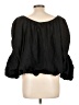 Assorted Brands Black 3/4 Sleeve Blouse Size L - photo 2