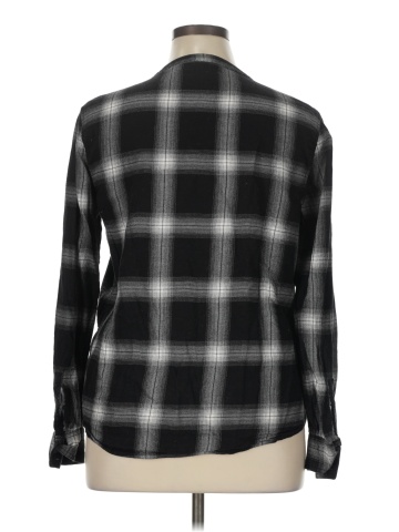 CALVIN KLEIN JEANS Long Sleeve Button-Down Shirt (view 2)