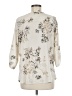 Croft & Barrow 100% Polyester Ivory 3/4 Sleeve Blouse Size M - photo 2
