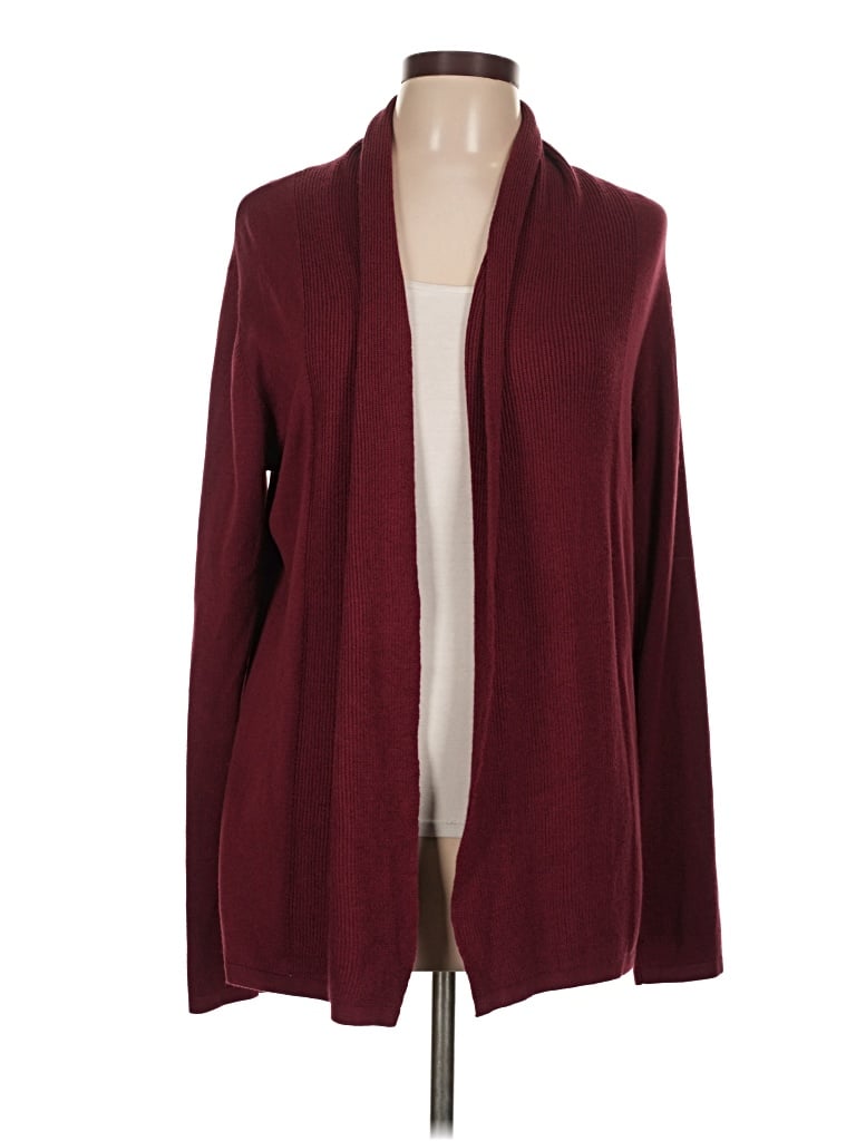 Pre-owned Cielo Kimono In Burgundy