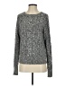 Gap 100% Cotton Tweed Gray Pullover Sweater Size S - photo 1