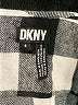DKNY 100% Cotton Checkered-gingham Black Jacket Size 6 - photo 3