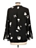 Vince Camuto Black 3/4 Sleeve Blouse Size L - photo 2