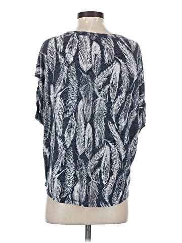 Velvet Short Sleeve Blouse (view 2)