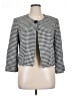 Larry Levine 100% Acrylic Houndstooth Gray Blazer Size XL - photo 1