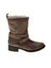 Ugg 100% Leather Brown Tan Boots Size 10 - photo 1