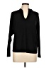 Mila Black Long Sleeve Top Size L - photo 1