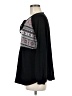 Honeyme Black Long Sleeve Top Size M - photo 5