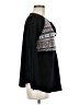 Honeyme Black Long Sleeve Top Size M - photo 4