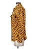 Equipment 100% Silk Animal Print Yellow Blouse Size S - photo 5