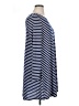 LA Made Stripes Blue Casual Dress Size XL - photo 4