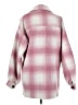Forever 21 Plaid Pink Coat Size S - photo 2