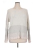 Nurture Color Block Gray Pullover Sweater Size XL - photo 1