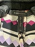 BCBGMAXAZRIA 100% Polyester Print White Casual Pants Size XS - photo 4