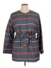 Left Coast by Dolan Stripes Gray Coat Size XL - photo 1