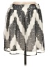 Maurices 100% Polyester Graphic Gray Casual Skirt Size M - photo 1