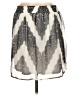 Maurices 100% Polyester Graphic Gray Casual Skirt Size M - photo 2