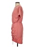 Express Solid Pink Casual Dress Size XS - photo 5