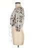 Unbranded 100% Polyester Ivory 3/4 Sleeve Blouse Size M - photo 5