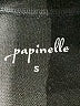 Papinelle Solid Black Casual Pants Size S - photo 4