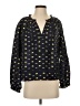 Point Sur Black Long Sleeve Blouse Size S - photo 1