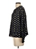 Point Sur Black Long Sleeve Blouse Size S - photo 5