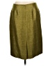 Suit Studio Metallic Gold Formal Skirt Size 10 - photo 2