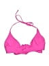 Unbranded Solid Pink Swimsuit Top Size S - photo 2